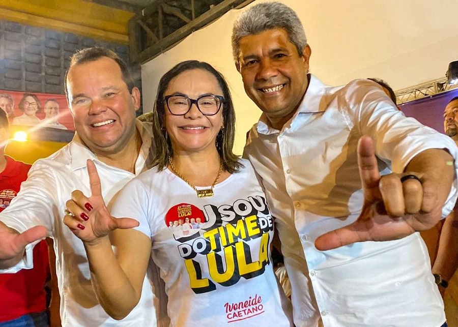 Ivoneide: 'Que fique claro que a gente tem lado e que o time de Lula em Camaçari é o time de Jerônimo, de Geraldo, de Otto, de Rui Costa, Jaques Wagner, Luiz Caetano e Ivoneide Caetano - Foto: Divulgação