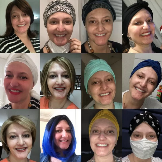 Daniela teve que enfrentar vários momentos difíceis por causa da doença, mas foi superando um por um (Foto: Arquivo pessoal)