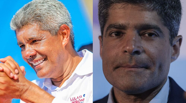 Jerônimo ficou a menos de dois pontos percentuais da vitória em primeiro turno (Foto: Reprodução/Editoria de Arte A TARDE)