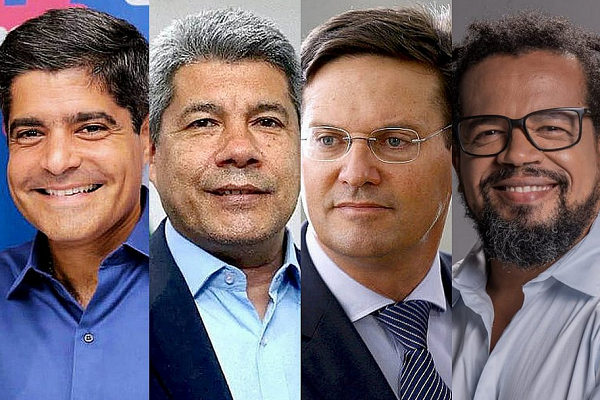 Bahia tem seis candidatos na corrida pela vaga no Palácio de Ondina (Foto: Reprodução)