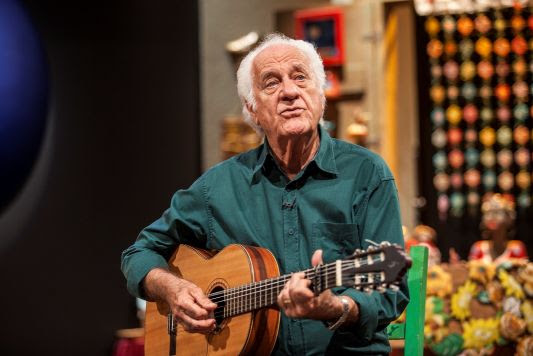 Rolando Boldrin gravou cerca de 250 músicas, entre composições próprias e de outros autores (Foto: Reprodução)