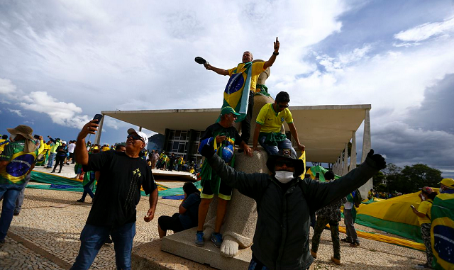 STF divulga campanha em resposta aos atos golpistas do dia 8 de janeiro (Foto: Marcelo Camargo/Agência Brasil)