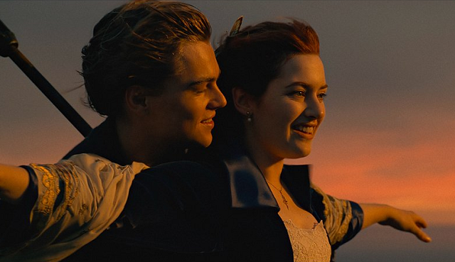 Leonardo DiCaprio e Kate Winslet em Titanic (Foto: Divulgação)