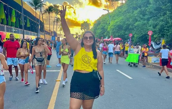 Advogada é morta a tiros dentro de carro após deixar camarote no carnaval de Salvador (Foto: Reprodução/Redes Sociais)