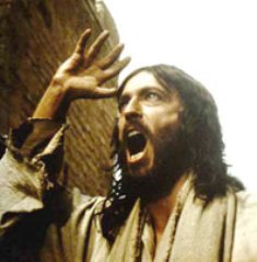 Jesus não exibiu ira semelhante à do homem, mas a perfeita e justa indignação de Deus. - Imagem: Ilustração Google