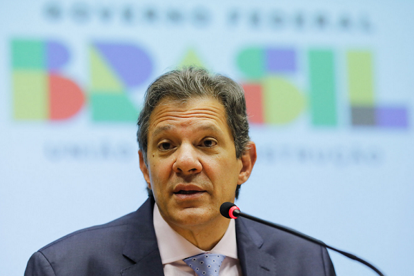 Ministro da Fazenda, Fernando Haddad (Foto: Sergio Lima/AFP)