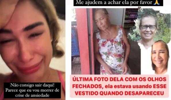 Jake Leal compartilhou cartaz sobre desaparecimento da mãe (Foto: Reprodução)