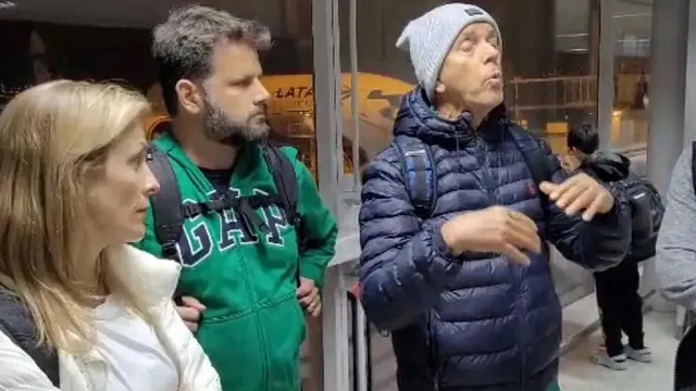 Roberto Mantovani Filho, Andreia Munarão e Alex Zanatta Bignotto são suspeitos de hostilizar o ministro (Foto: Reprodução/TV Globo)