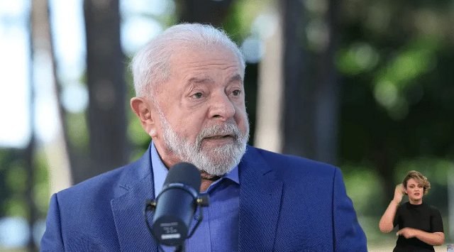 Presidente Lula durante live (Foto: Reprodução/Youtube)