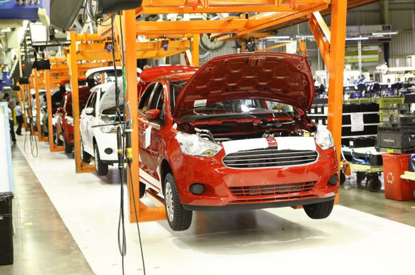 O Ford Ka foi um dos modelos mais produzidos na Bahia (Foto: Divulgação)