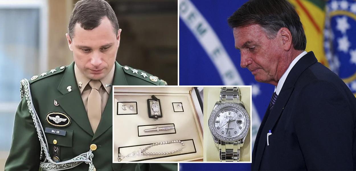 Segundo o seu advogado, Cezar Bitencourt, Mauro Cid vai admitir que vendeu joias nos EUA, transferiu o dinheiro ilegalmente para o Brasil e o entregou em espécie a Jair Bolsonaro - (Foto: Marcos Corrêa-PR - Reprodução - Reuters)
