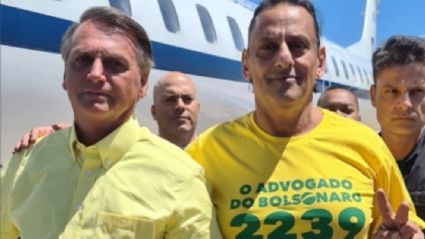 Jair Bolsonaro e o advogado Frederick Wassef. Apartamento de cerca de 300 m² comprado por Wassef em Miami em setembro de 2021 seria um dos alvos da nova linha de investigação. Segundo ex de Costa Neto, Bolsonaro teria usado 'laranjas' nas operações. .Divulgação