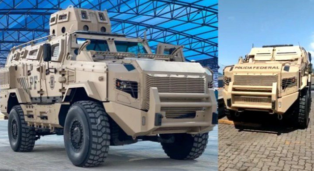 Segundo nota oficial da PF, as três viaturas foram embarcadas em um navio da Marinha (Foto: Divulgação)