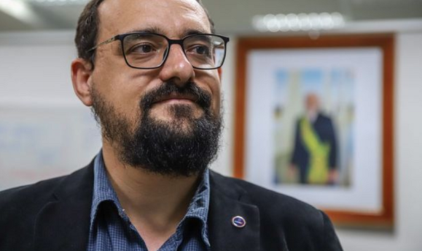 Coordenador-geral de Fortalecimento do Sistema de Garantia de Direitos do MDHC, Diego Alves (Foto: Antônio Cruz/Agência Brasil)