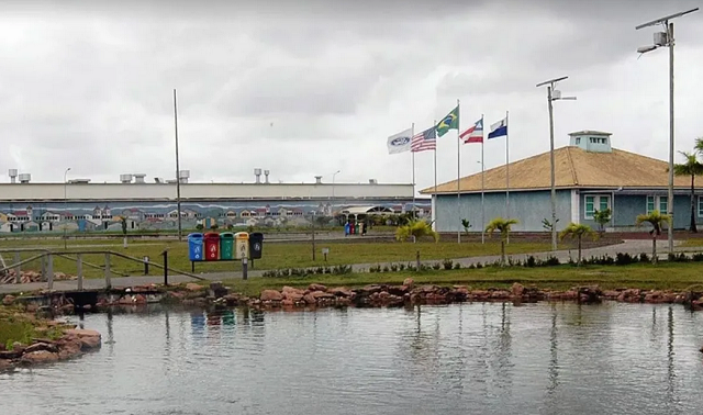Complexo onde ficava a Ford em Camaçari, na Bahia (Foto: Reprodução)