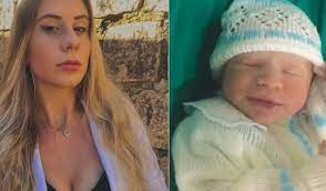 Mãe e bebê de três meses que foram encontrados degolados dentro de apartamento - Foto: Reprodução