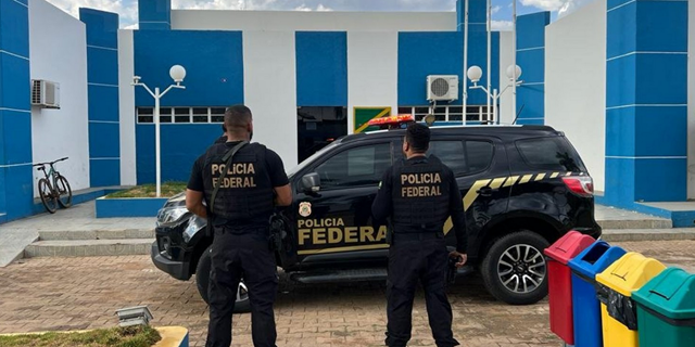 A corporação não divulgou os nomes dos investigados (Foto: Divulgação Polícia Federal)
