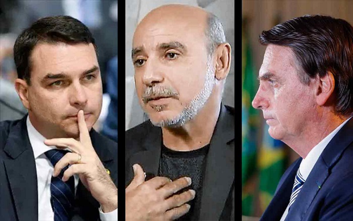 As mensagens foram encaminhadas via WhatsApp para Santini, período durante o qual Queiroz e os Bolsonaro, em virtude das investigações sobre as rachadinhas, estavam evitando o contato direto. Foto: Reprodução