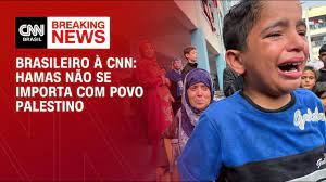Brasileiro à CNN: Hamas não se importa com povo palestino