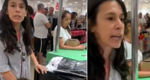 Mãe com filho autista em Feira de Santana (Foto: Redes sociais)