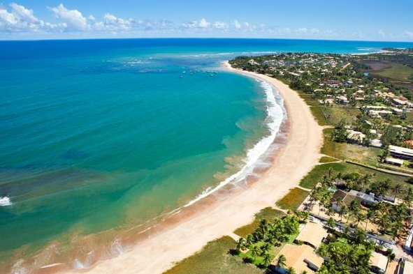 Na ocasião, não houve feridos e nem presos, mas o tiroteio assustou os banhistas que estavam na praia nesta tarde (Foto: Reprodução)