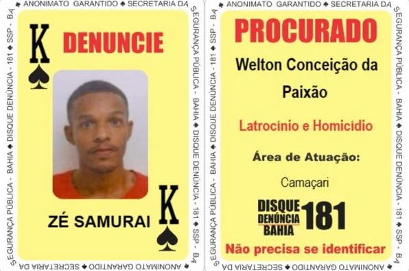 Zé Samurai foi incluído no Baralho (Foto: Divulgação)