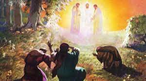 Aqueles que testemunharam a transfiguração deram o seu testemunho aos outros discípulos e incontáveis milhões através dos séculos. Ilustração Google