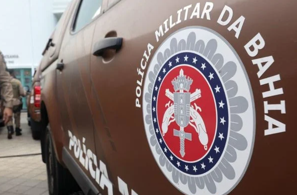 Os policiais prenderam o suspeito em flagrante (Foto: Rafael Martins/GOVBA)