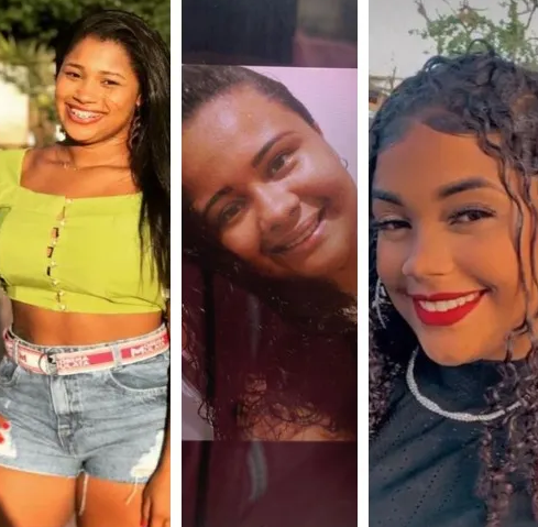 Flaviane, Hayala e Caroline, de 29, 32 e 17 anos, respectivamente (Foto: Reprodução/Redes Sociais)