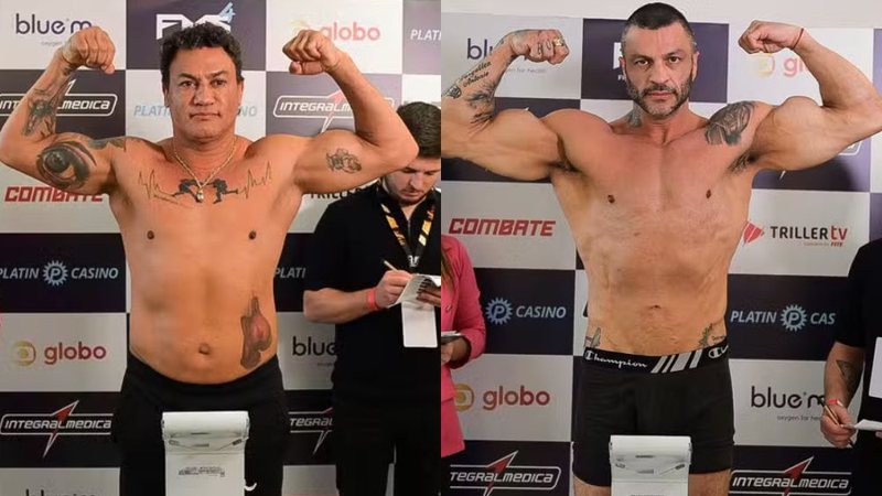 Combate acontece na noite deste sábado, pelo Fight Music Show 4 - Divulgação - FMS 4