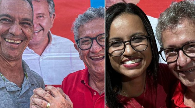Nonato da Saúde e Quezia Lucena migram para o grupo de Luiz Caetano (Foto: Divulgação Divulgação)