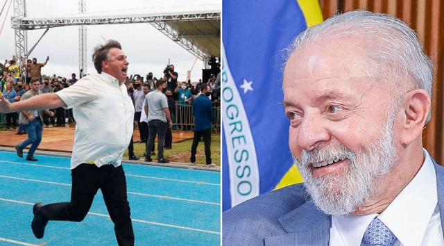 Diferente de Lula, Bolsonaro tentou fugir em embaixada (Foto: Isac Nóbrega/PR/Ricardo Stuckert)