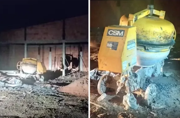Vítima sofreu a descarga elétrica (Foto: Reprodução/TV Oeste)