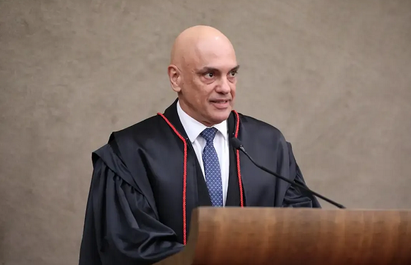 Moraes foi sorteado para ser relator das investigações do caso Marielle Franco (Foto: Antônio Augusto/TSE)