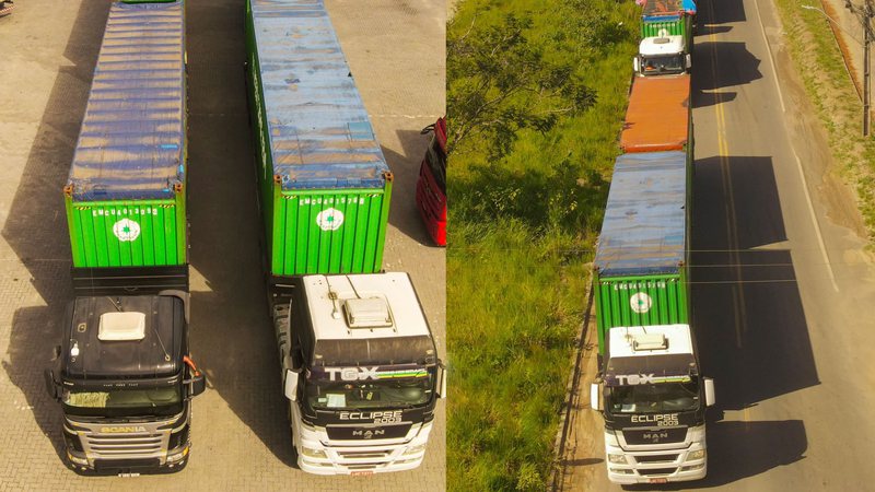 Transporte dos equipamentos da Ponte Salvador-Itaparica foi divulgado por Jerônimo Rodrigues -Divulgação/Kiko Silva