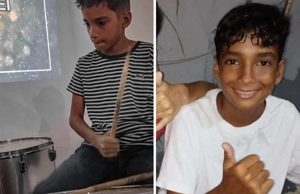 Akon Davi dos Santos Bonfim, 14 anos (Foto: Acervo Pessoal)