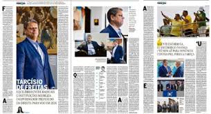 A pré-campanha da mídia para as eleições presidenciais de 2026 já está nas redes e até na mídia impressa, com direito a perfil de três páginas no jornal O Globo de domingo. Foto: Divulgação
