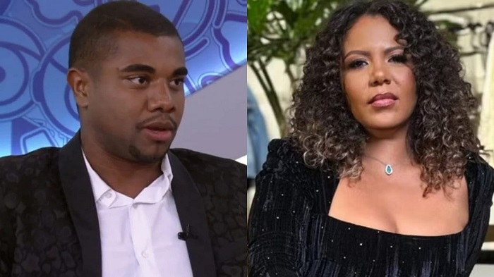 Davi, do 'BBB' 24, tem 21 anos e mantém um relacionamento com Mani Rêgo, de 42. Os dois moram juntos desde 2022, quando o namoro começou - Foto: Reprodução/Redes sociais