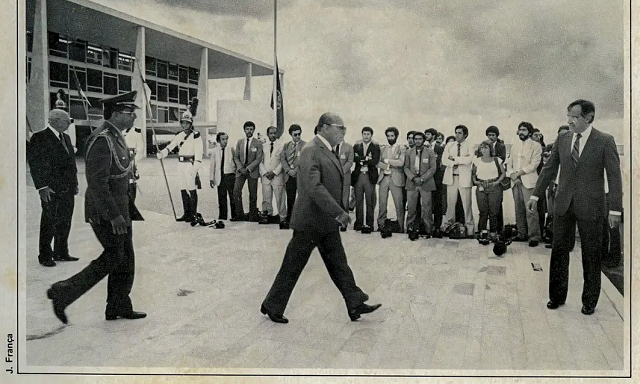 Dia do Jornalista, episódios de resistência como esse, conhecido como 'Máquinas ao chão', costumam ser lembrados (Foto: J.França/A Culpa é da Foto/Divulgação)