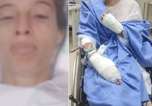 Motorista por aplicativo esfaqueada por cliente conta como escapou da morte (Foto: Arquivo Pessoal)