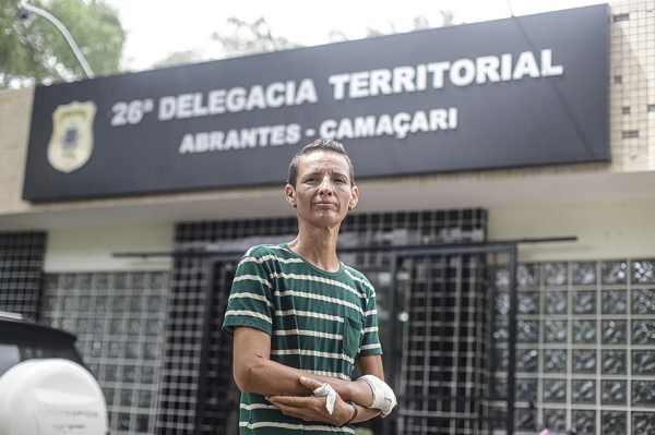 Lilian Borges, de 46 anos, foi esfaqueada 20 vezes (Foto: Rafaela Araújo/Ag. A TARDE)