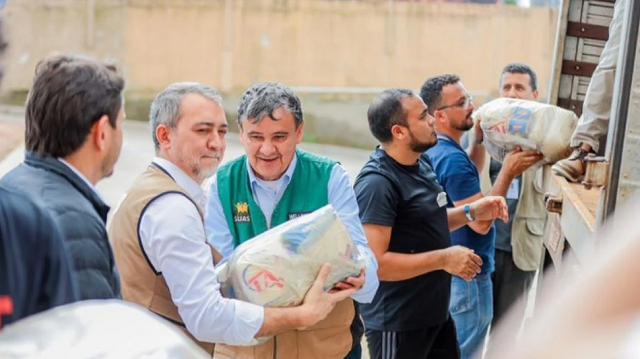 Foram distribuídas nesta quinta cerca de 1.257 cestas de alimentos a 23 cozinhas solidárias do estado (Foto: Agência Gov)