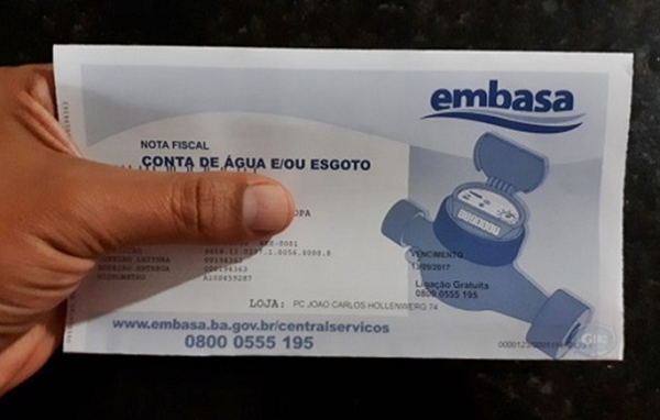Empresa Baiana de Águas e Saneamento (Embasa) (Foto: Reprodução)