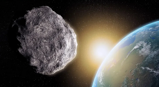 O asteroide 2024 MK foi descoberto por cientistas há pouco mais de uma semana (Foto: Science Photo Library/ANDRZEJ WOJCICKI)