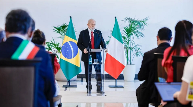 Lula comunicou acordo com Enel para dar fim a apagões (Foto: Ricardo Stuckert)