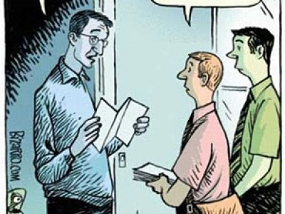 Talvez a melhor tática seja dar a cada pessoa o benefício da dúvida, pelo menos no início. Cada pergunta, honesta e sinceramente respondida, dá a essa pessoa a oportunidade de ouvir o evangelho - Ilustração Google