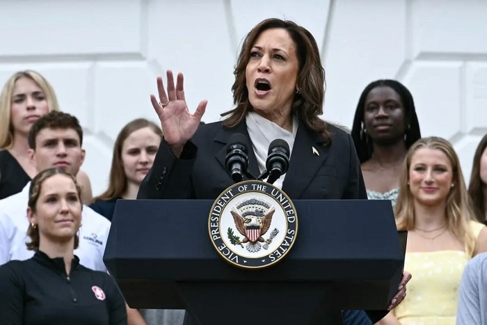 Kamala pode ser candidata a presidente dos Estados Unidos - Foto: Brendan Smialowski - AFP