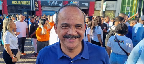 Elinaldo PreElinaldo defende legado de 8 anos de gestão e confia na eleição do seu sucessor. Foto: Lula Bomfim - Ag. A TARDE