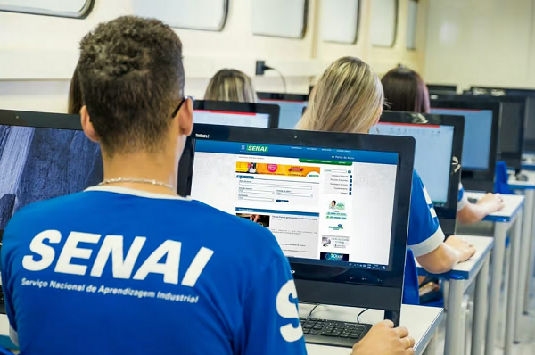 Cursos gratuitos e online no Senai (Foto: Reprodução)