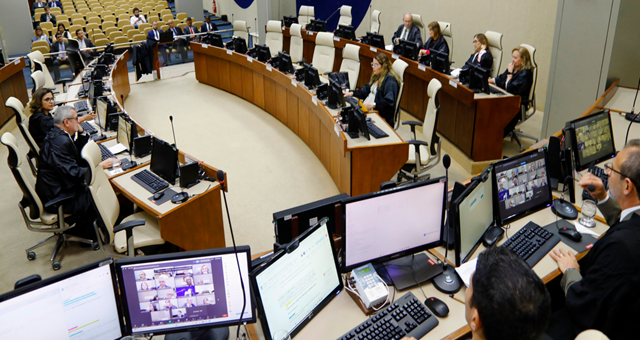 Órgão Especial do Tribunal Regional do Trabalho da Bahia (TRT-BA) (Foto: Reprodução)